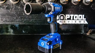 24V Kobalt KWC 5024B03 12quot Compact Impact Wrench Review [upl. by Ilahsiav]