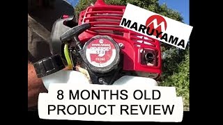 Maruyama Trimmer product review 8 months old [upl. by Nakada]