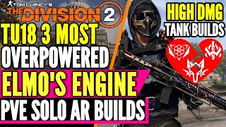 The Division 2  BEST SOLO PVE BUILD  GOD MODE STRIKER HF HB  3 HIGH DMG DPS TANK AR BUILDS [upl. by Lily]