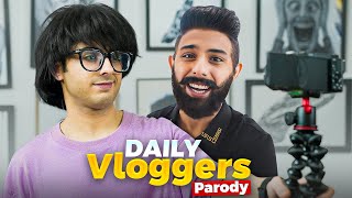 DAILY VLOGGERS PARODY 😘  CARRYMINATI [upl. by Gabrielli]