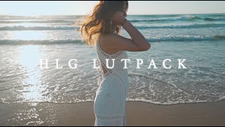 HLG CINEMATIC LUTs with Sony A7III [upl. by Eidak]