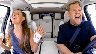 Ariana Grande Carpool Karaoke Singing part [upl. by Lebezej630]