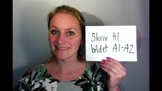 Video 425 Norskprøve A1 A2 skriv til bildet [upl. by Eduard366]