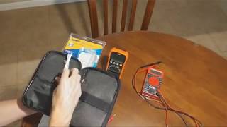 Harbor Freight AMES DM600 Multimeter Review [upl. by Abisia]