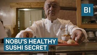 Nobus Sushi Secret That Makes It Healthier [upl. by Hardigg]