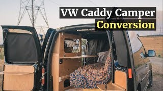 012 VW Caddy Camper Conversion  Inspiring Builds [upl. by Evangelist]