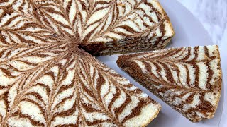 Most beautiful MARBLE CAKE using 1 RECIPE [upl. by Bedelia]