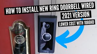 How To Install Ring Doorbell Wired [upl. by Merwin]