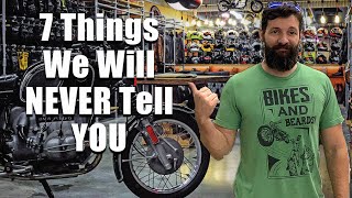 7 Things Motorcycles dealers will NEVER tell you [upl. by Hannaj]