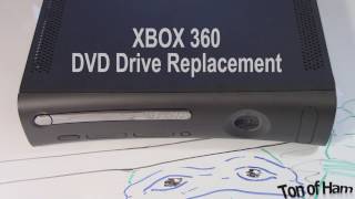 Xbox 360 Tutorial How to Replace DVD Drive Part 1 [upl. by Cromwell]