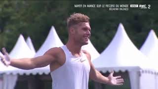 Kevin Mayer Decathlon World Record 9126 Points [upl. by Yrohcaz]