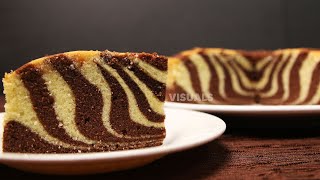 Butter Marble Cake  Marble Butter Cake Recipe  Kek Butter Marble [upl. by Rochelle]