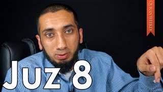 Parents in Islam Juz 8  Nouman Ali Khan [upl. by Leinaj691]