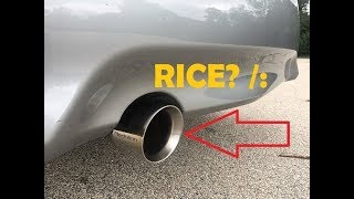 How to InstallChange a Muffler 20132019 Nissan Sentra [upl. by Kattie]