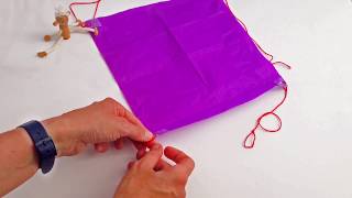 Make A Tissue Paper Parachute  STEM Activity [upl. by Neff]