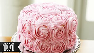 Five Beautiful Ways To Decorate Cake [upl. by Caughey]