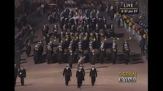 United States Navy Band Inaugural Parade 2009 [upl. by Uela575]