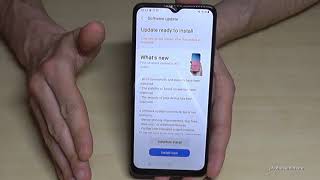 Samsung How to make a Software update on Galaxy Smartphones [upl. by Siramay]