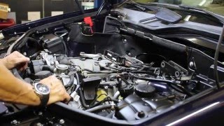 How To Remove And Install Mercedes Intake Manifold [upl. by Ybroc]