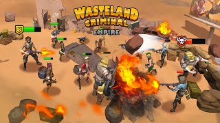 Idle Wasteland Criminal Empire Gameplay [upl. by Nylaehs]