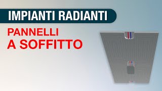 Soffitto radiante per riscaldamento e raffrescamento [upl. by Reerg]