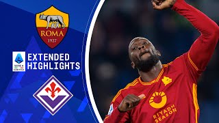 Roma vs Fiorentina Extended Highlights  Serie A  CBS Sports Golazo [upl. by Nnayar88]