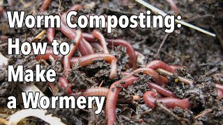 Worm Composting How to Make a Wormery [upl. by Adriena]