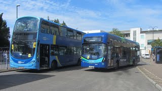 Buses In Crawley West Sussex 2024 [upl. by Rennat]