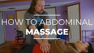 How To Abdominal Massage [upl. by Hcirdeirf]