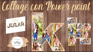 COMO REALIZAR COLLAGE EN POWER POINT [upl. by Loring]