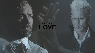 Albus Dumbledore amp Gellert Grindelwald  Crazy in Love [upl. by Tiernan618]