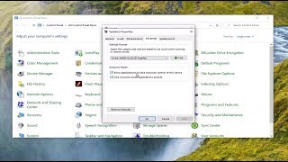 Fix “Another App Is Controlling Your Sound at the Moment” Error in Windows 10 [upl. by Laurentium810]