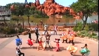 Sing Along Songs Lets Go To Disneyland Paris 1997 [upl. by Tatman710]