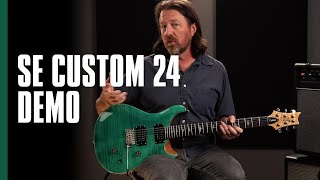 SE Custom 24  Demo  PRS Guitars [upl. by Atneciv]