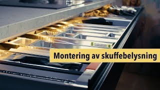 8 Epoq kjøkken – Skuffebelysning [upl. by Saval]