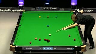 Ronnie OSullivan vs Ali Carter  2022 Championship League Snooker Invitational [upl. by Celestyna781]