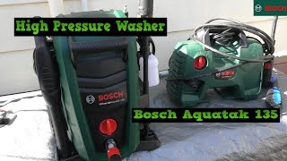 Bosch Universal Aquatak 135 High Pressure Water Cleaner [upl. by Rem350]