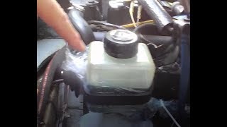 Mercruiser monitor leaking gear lube [upl. by Enelhtac]