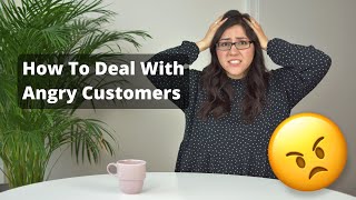 How to Deal With Angry Customers – 8 Tips and Examples [upl. by Andaira]