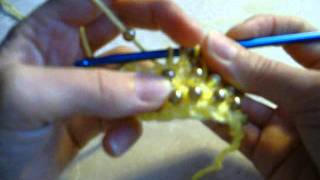 How To Crochet With Beads [upl. by Lorette]