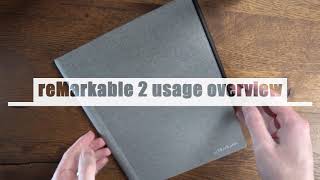 Remarkable 2 Usage Overview amp Features Demonstration [upl. by Atalanta]