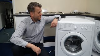 Indesit IWC81251 or IWC71252 1200 Spin Washing Machine Demonstration [upl. by Clintock]