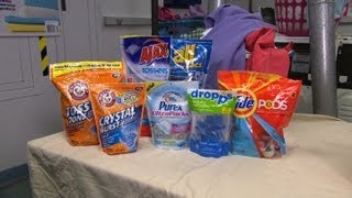 Laundry detergents Pod or powder  Consumer Reports [upl. by Limoli56]