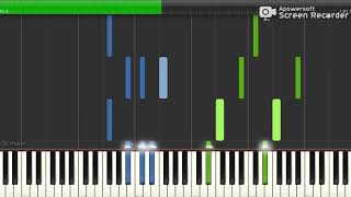 FKJ  Ylang Ylang Piano Tutorial Synthesia [upl. by Bikales]