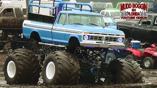 Monster Trucks in Mud quotInvadequot the Mud Bog [upl. by Kyred505]