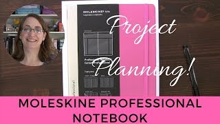 Moleskine Professional Notebook for Project Planning [upl. by Downes]