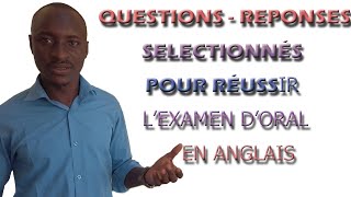 Des QUESTIONSREPONSES pour reussir son ORAL dANGLAIS [upl. by Corneille993]