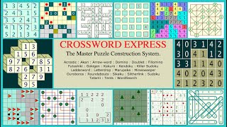 Building a Crossword with Crossword Express [upl. by Dnomso888]