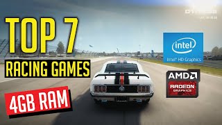 Top 7 Racing Games for 4GB Ram PCLaptop [upl. by Erialcyram]