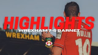 HIGHLIGHTS  Wrexham 75 Barnet [upl. by Cacilia]